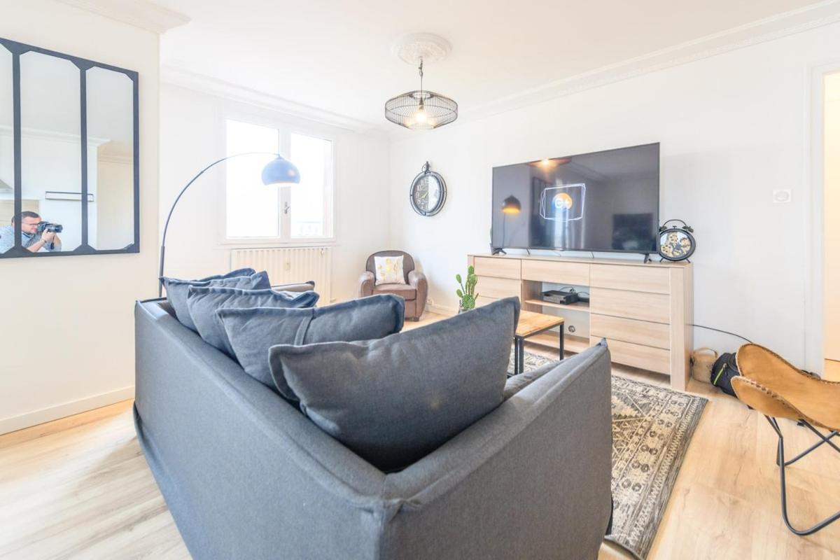 Magnificent Apartment, 4 Bedrooms, Fiber Wifi Grenoble Bagian luar foto