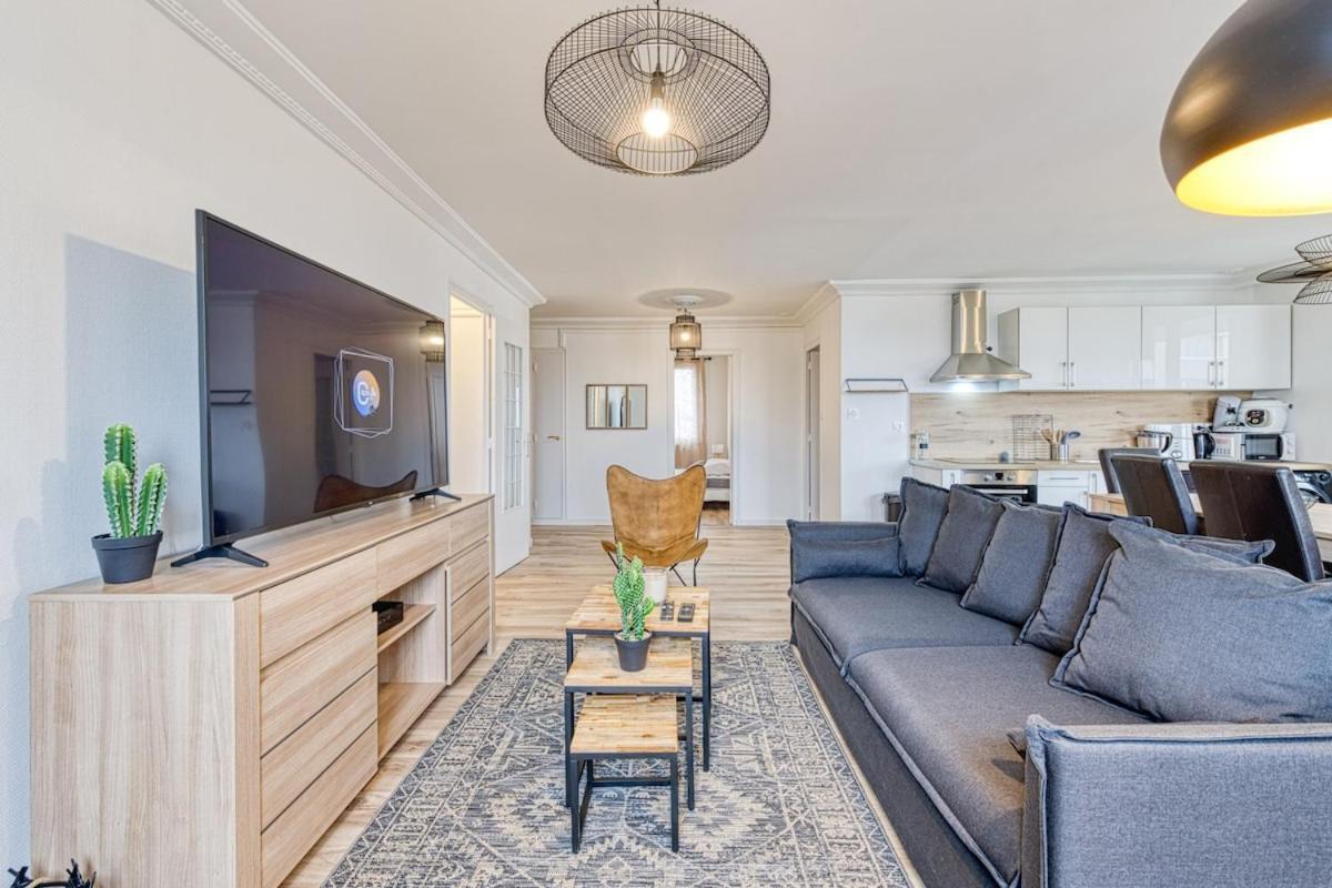 Magnificent Apartment, 4 Bedrooms, Fiber Wifi Grenoble Bagian luar foto
