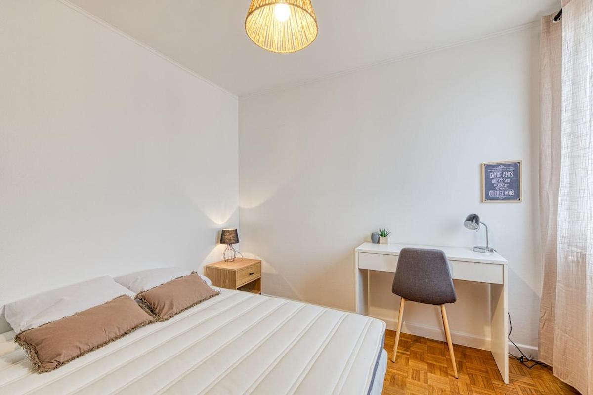 Magnificent Apartment, 4 Bedrooms, Fiber Wifi Grenoble Bagian luar foto