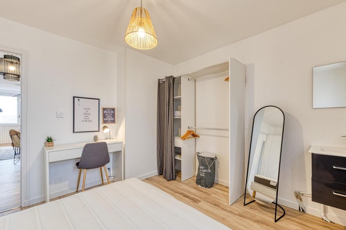 Magnificent Apartment, 4 Bedrooms, Fiber Wifi Grenoble Bagian luar foto