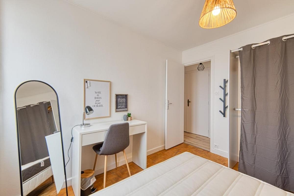 Magnificent Apartment, 4 Bedrooms, Fiber Wifi Grenoble Bagian luar foto