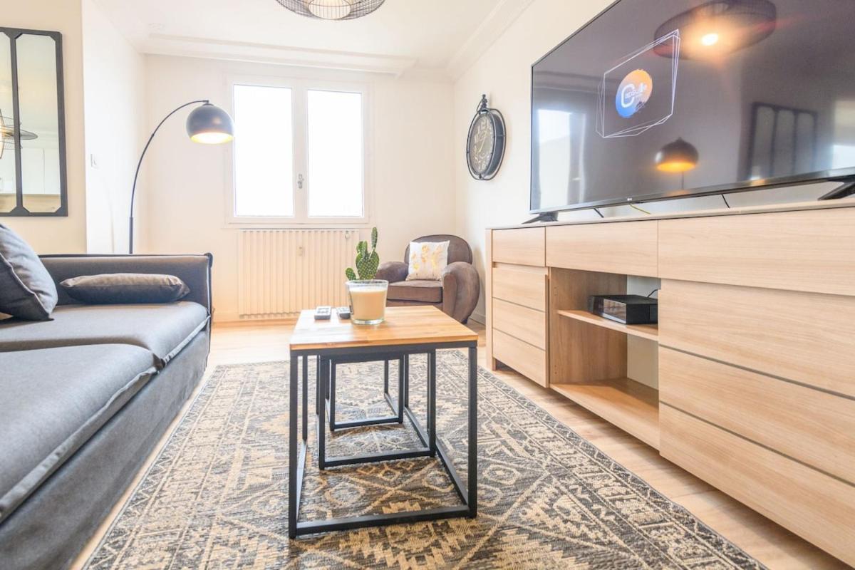 Magnificent Apartment, 4 Bedrooms, Fiber Wifi Grenoble Bagian luar foto